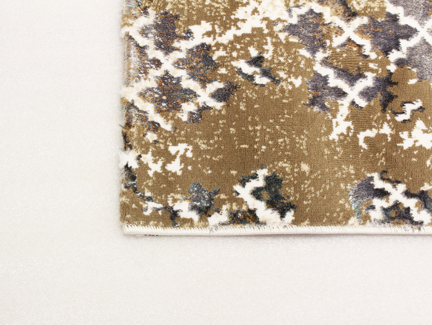 Blue/Beige Moscow Modern Carpet