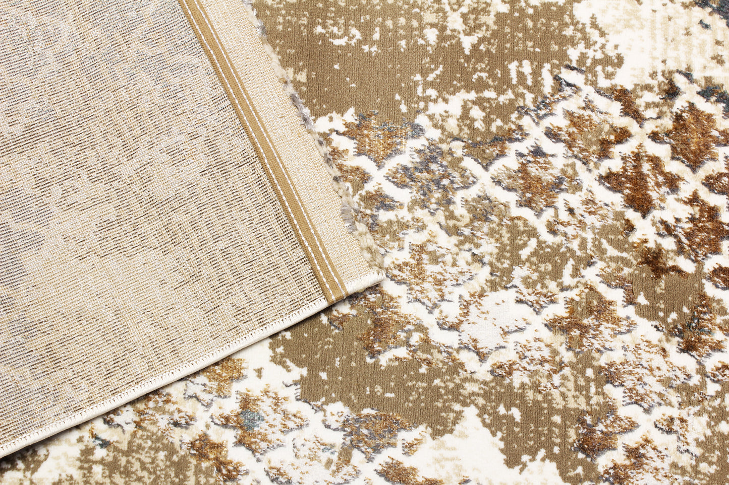 Blue/Beige Moscow Modern Carpet
