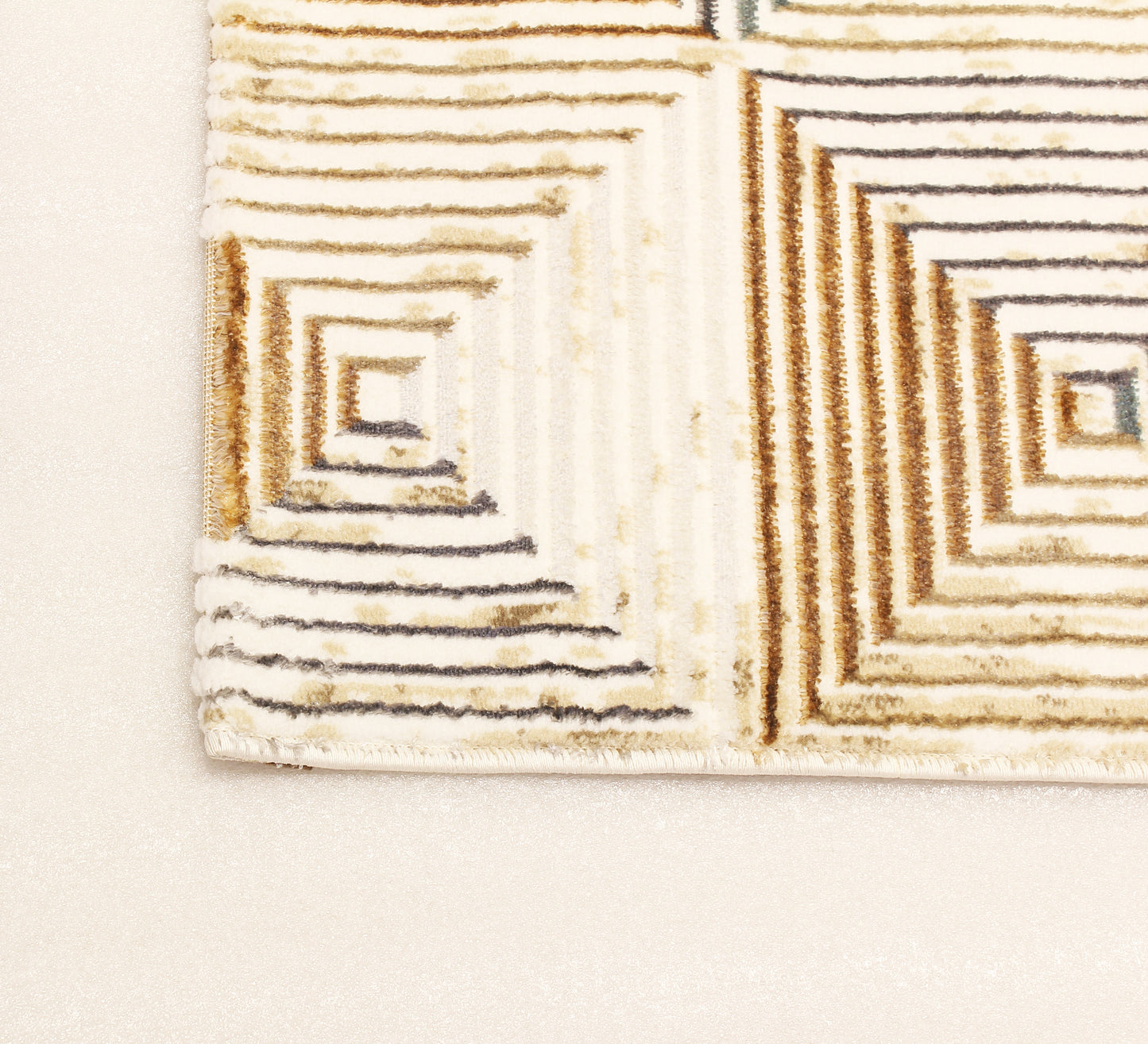 Blue/Beige Moscow Modern Carpet