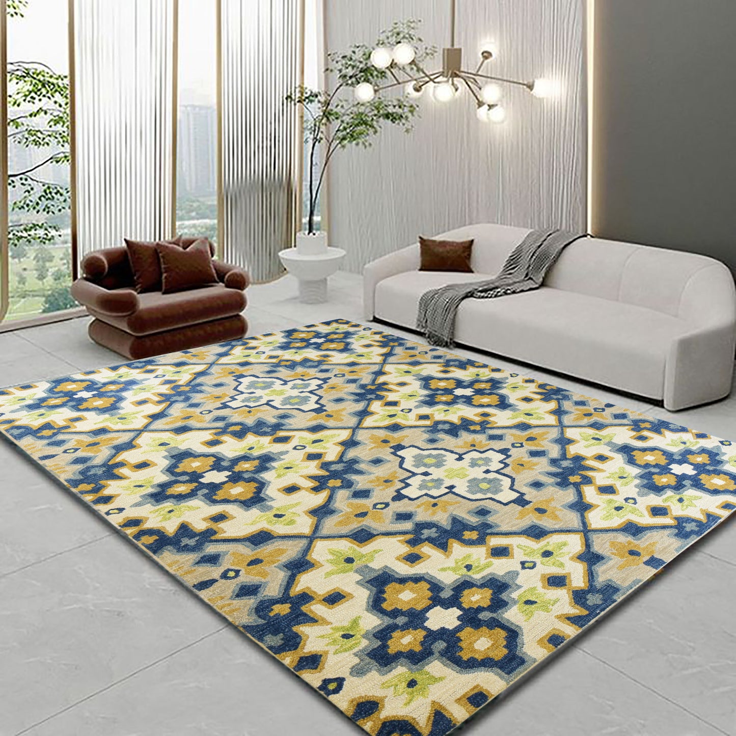 Multicolor Handtufted Carpet4
