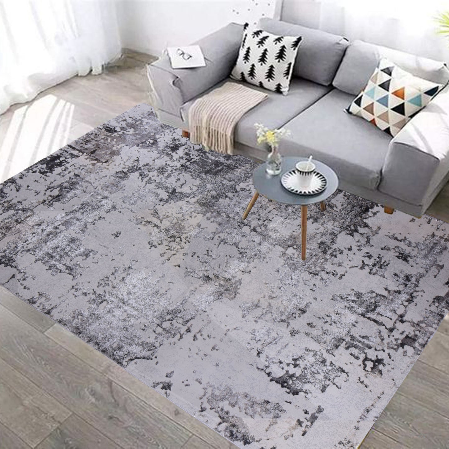 L.Grey/Vizon Modern Carpet