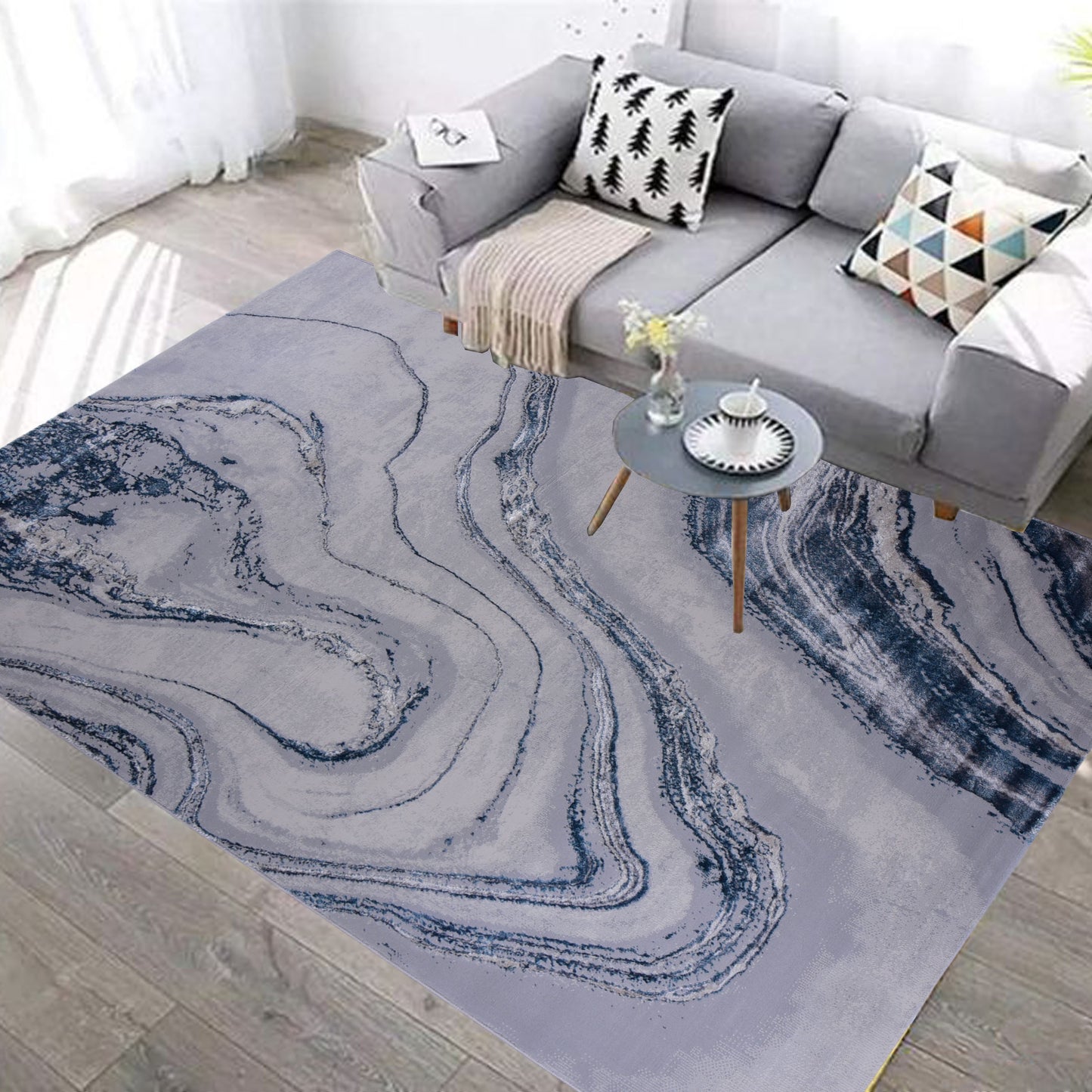 L.Grey/Vizon Modern Carpet