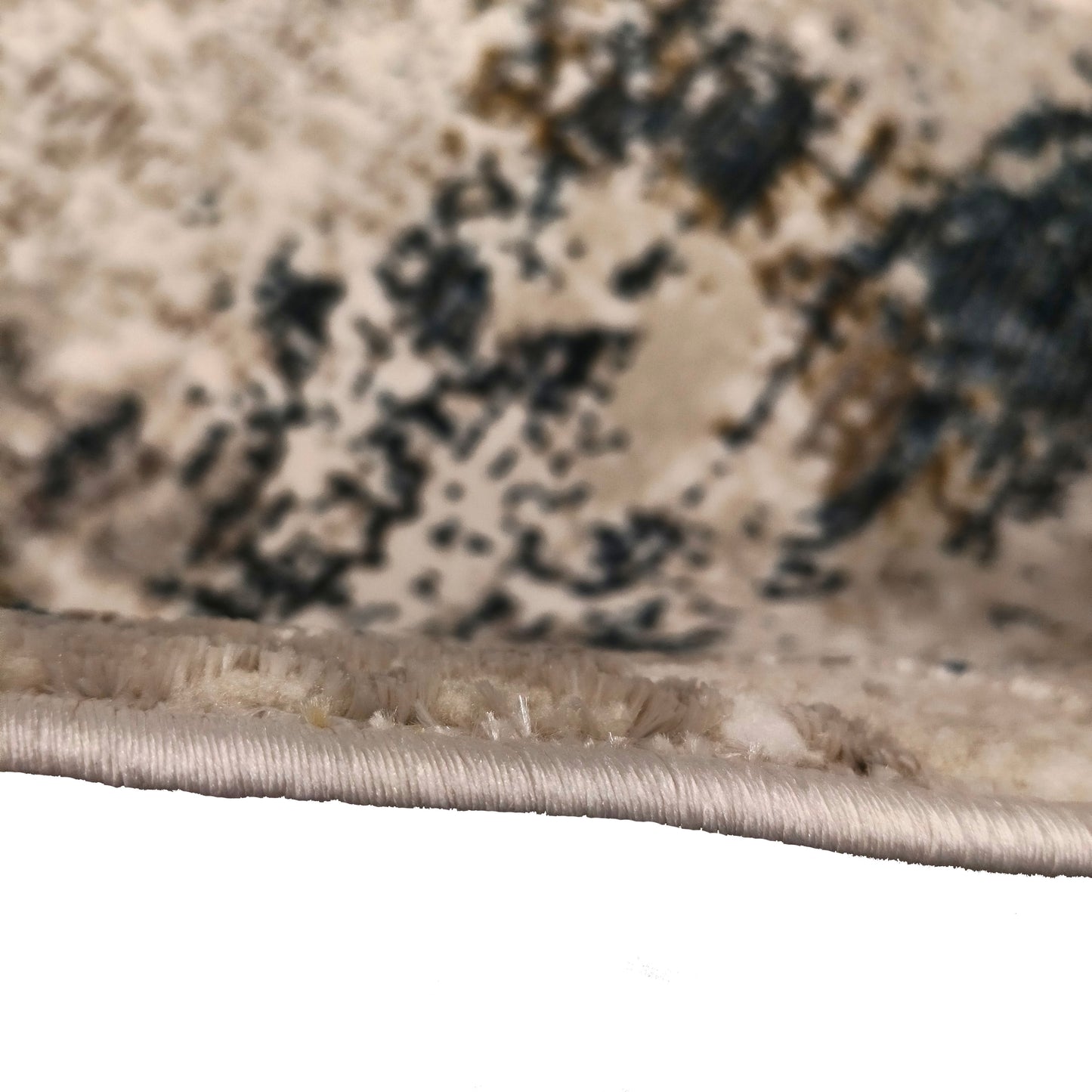S.White P.Cream Round Carpet
