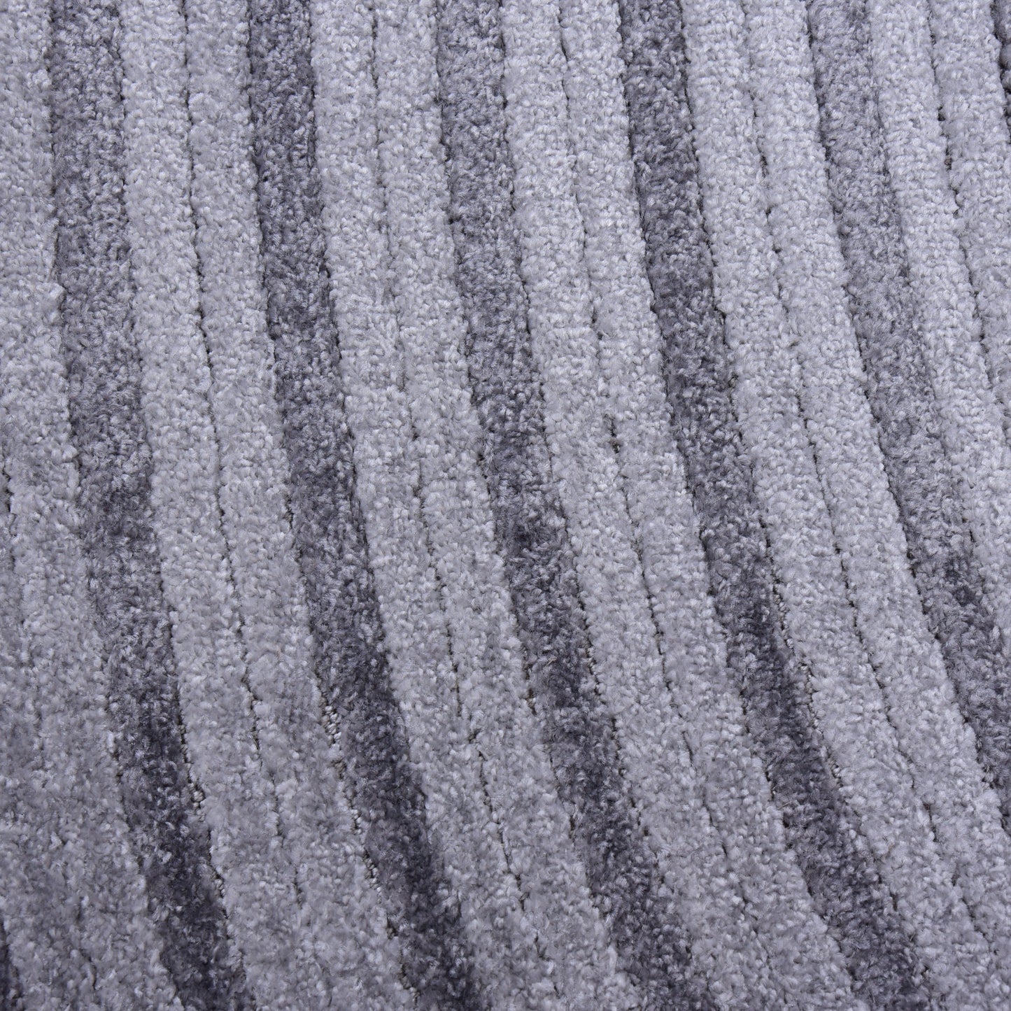 Grey/D.Grey Shaped Carpet