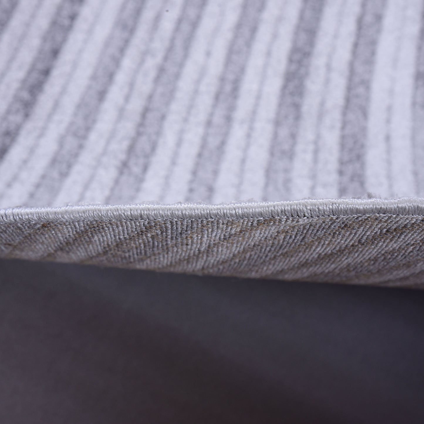 Grey/D.Grey Shaped Carpet
