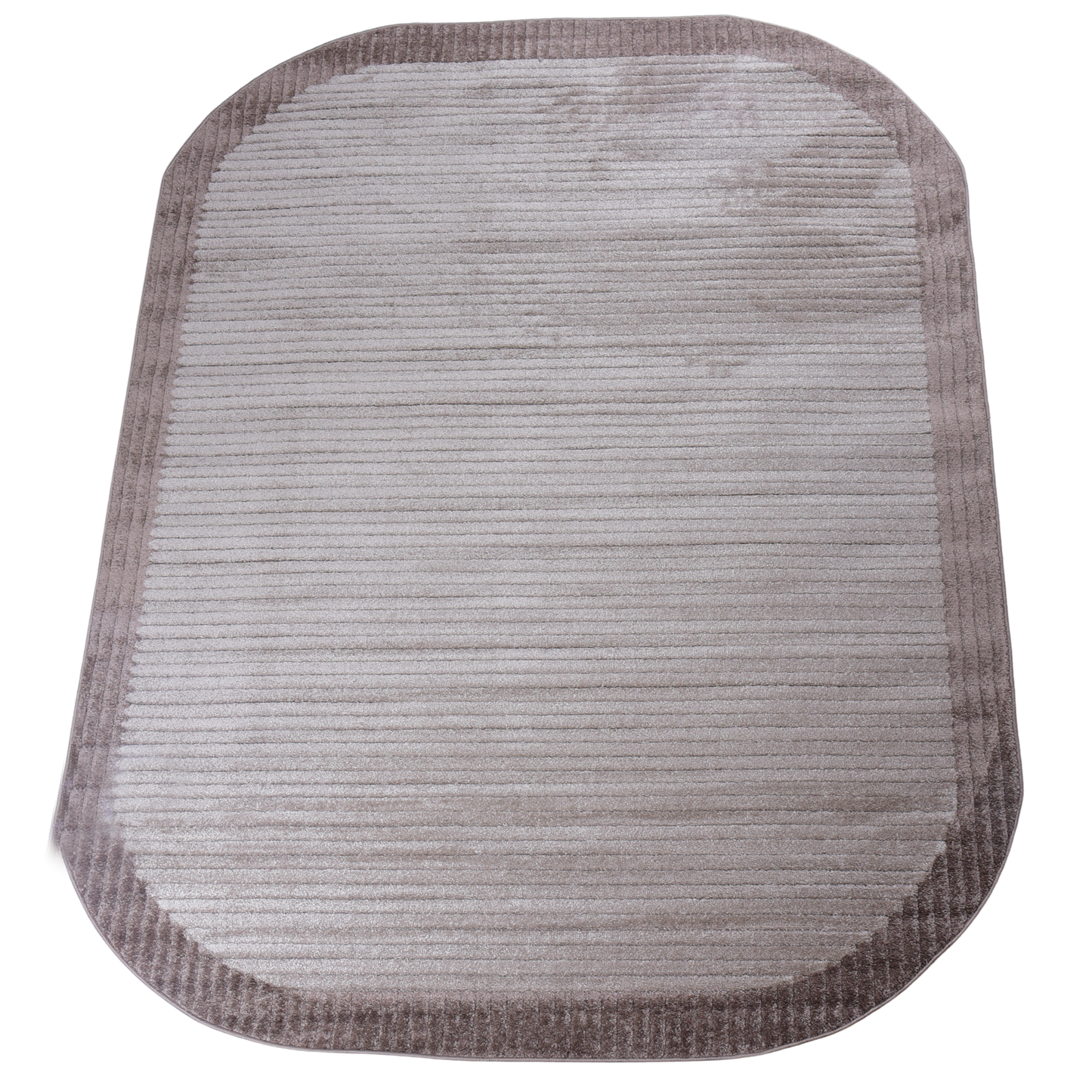Mink/Brown Shaped Carpet