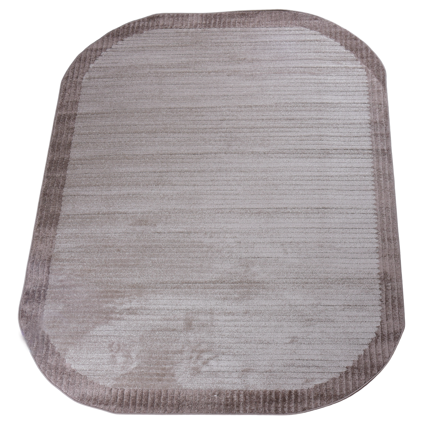 Mink/Brown Shaped Carpet