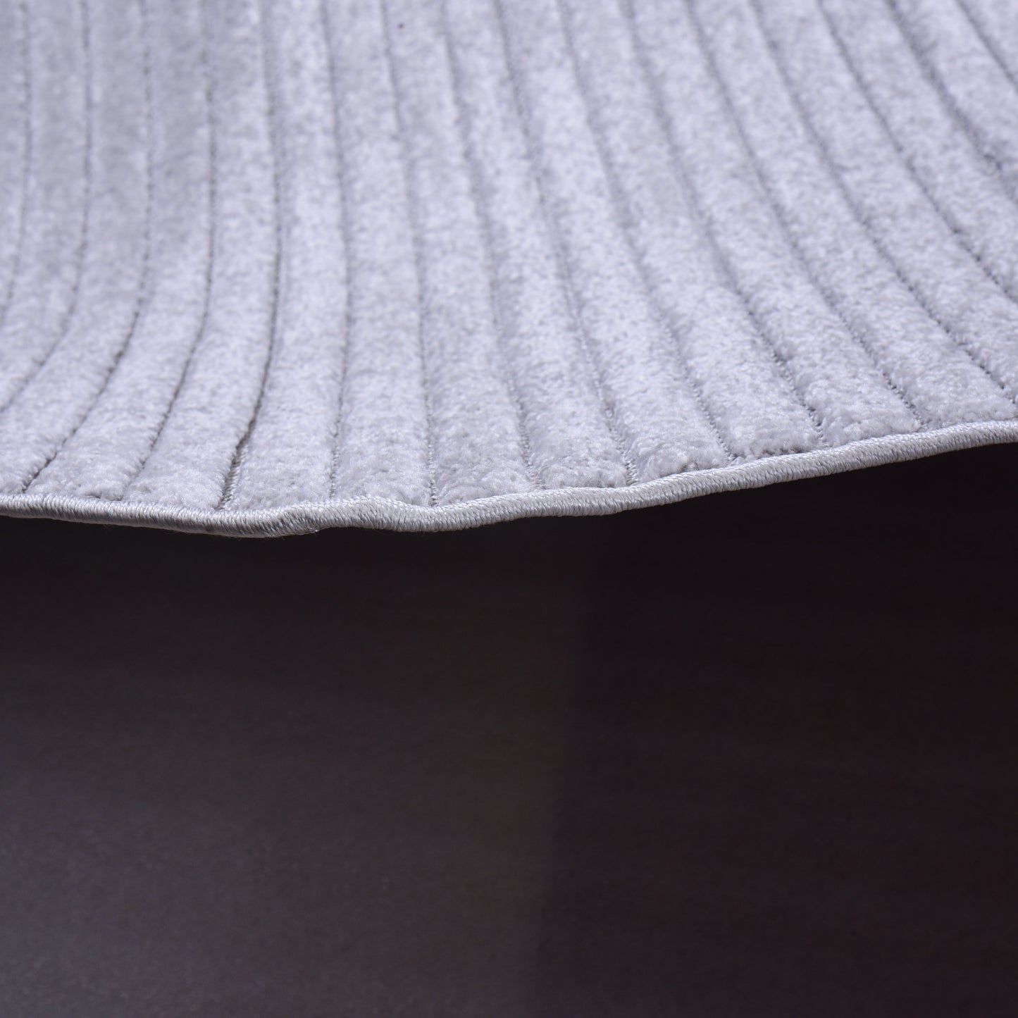 Grey/Grey Shaped Carpet
