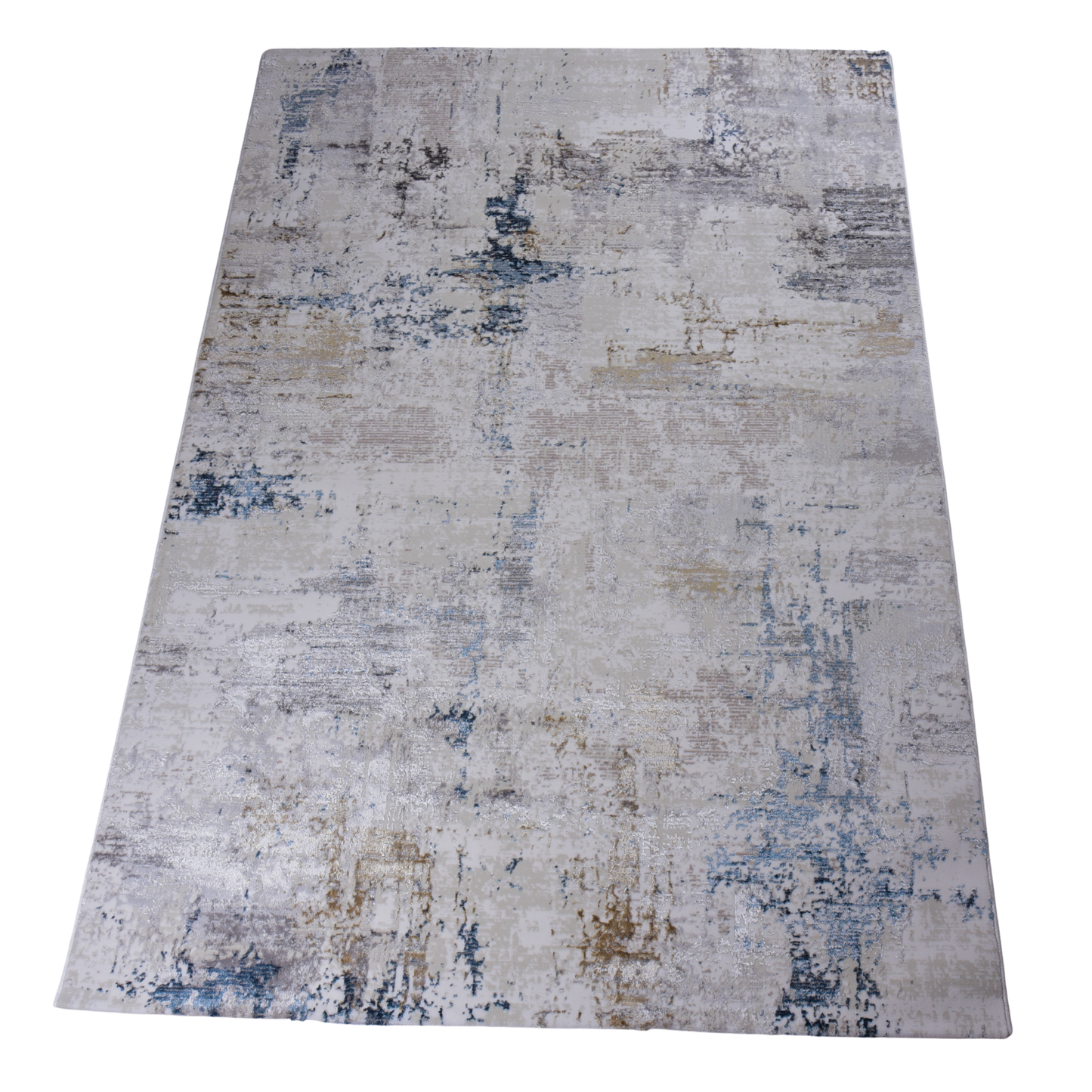 White/Cream Modern Carpet