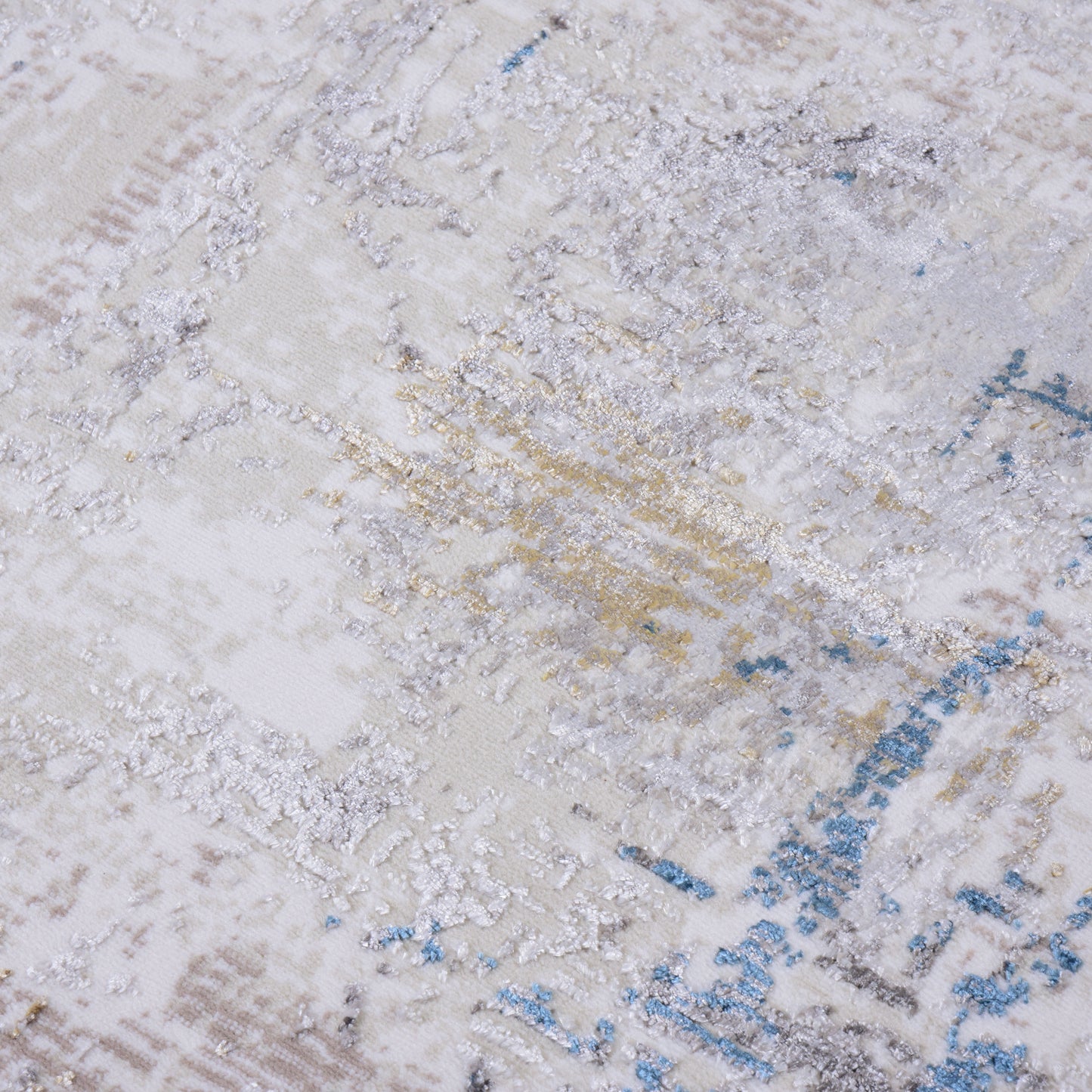 White/Cream Modern Carpet