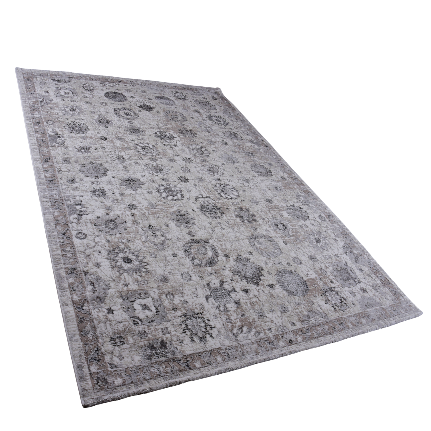 White/Vizon Modern Carpet
