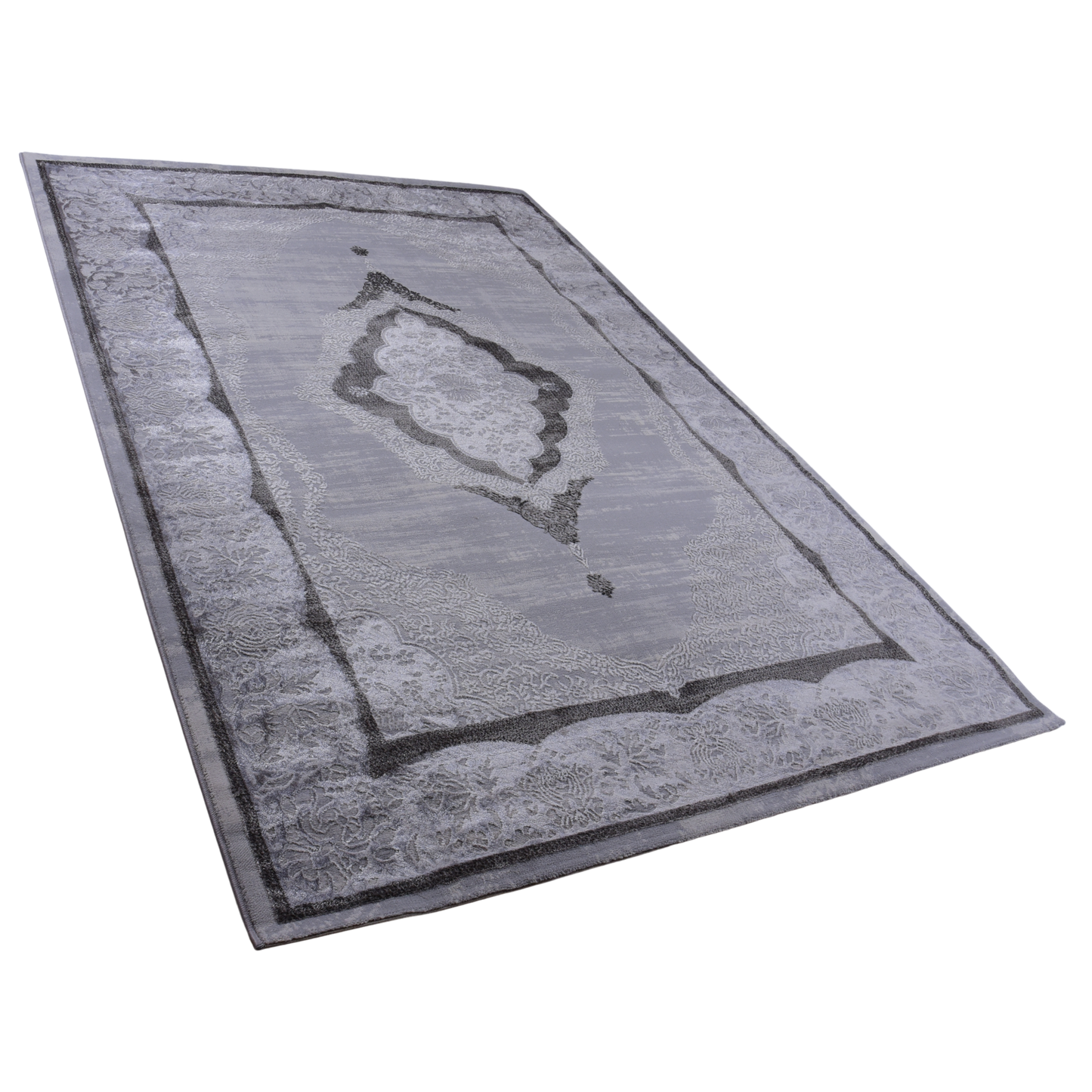 Grey/Vizon Traditional Carpet