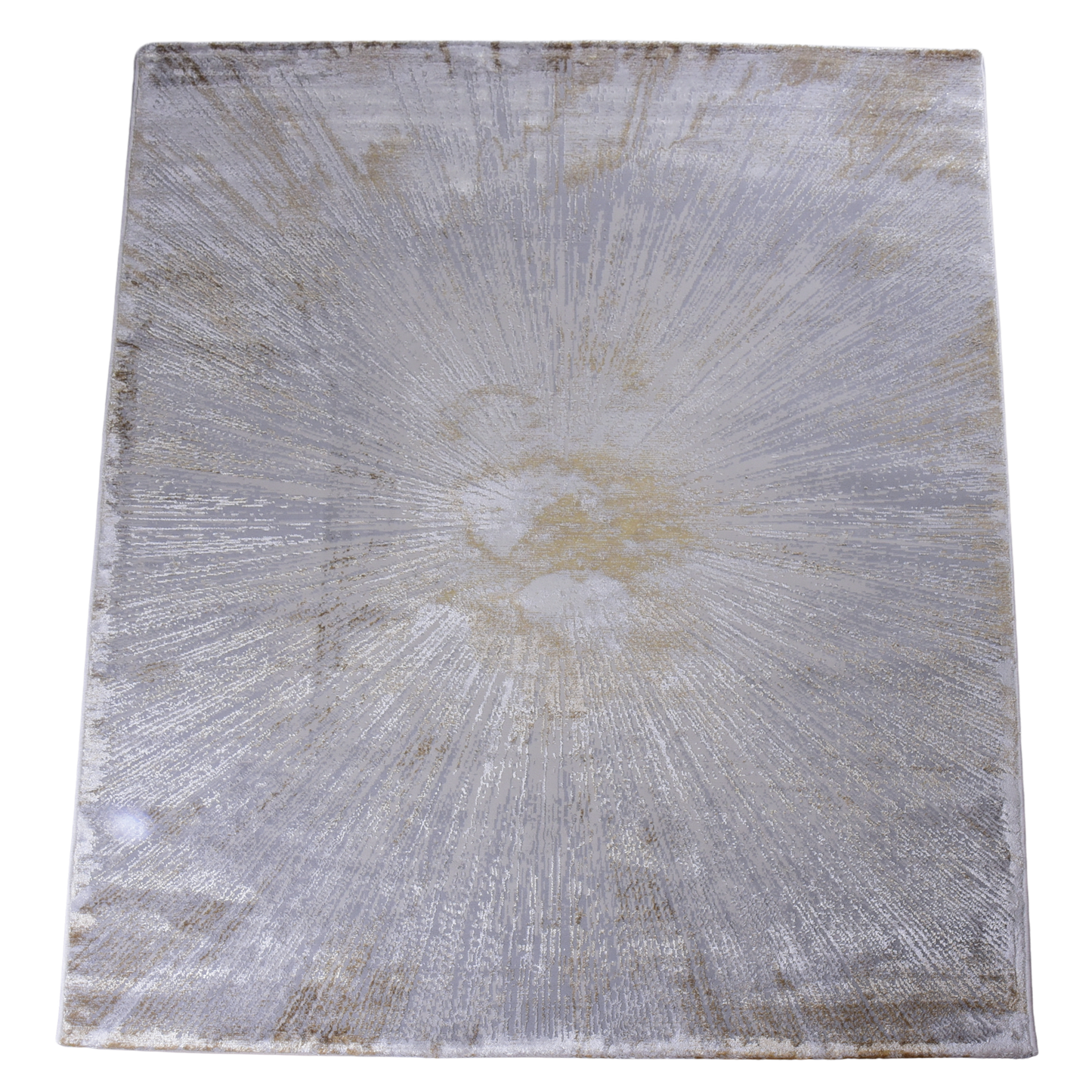 L.Grey/Gold Traditional Carpet