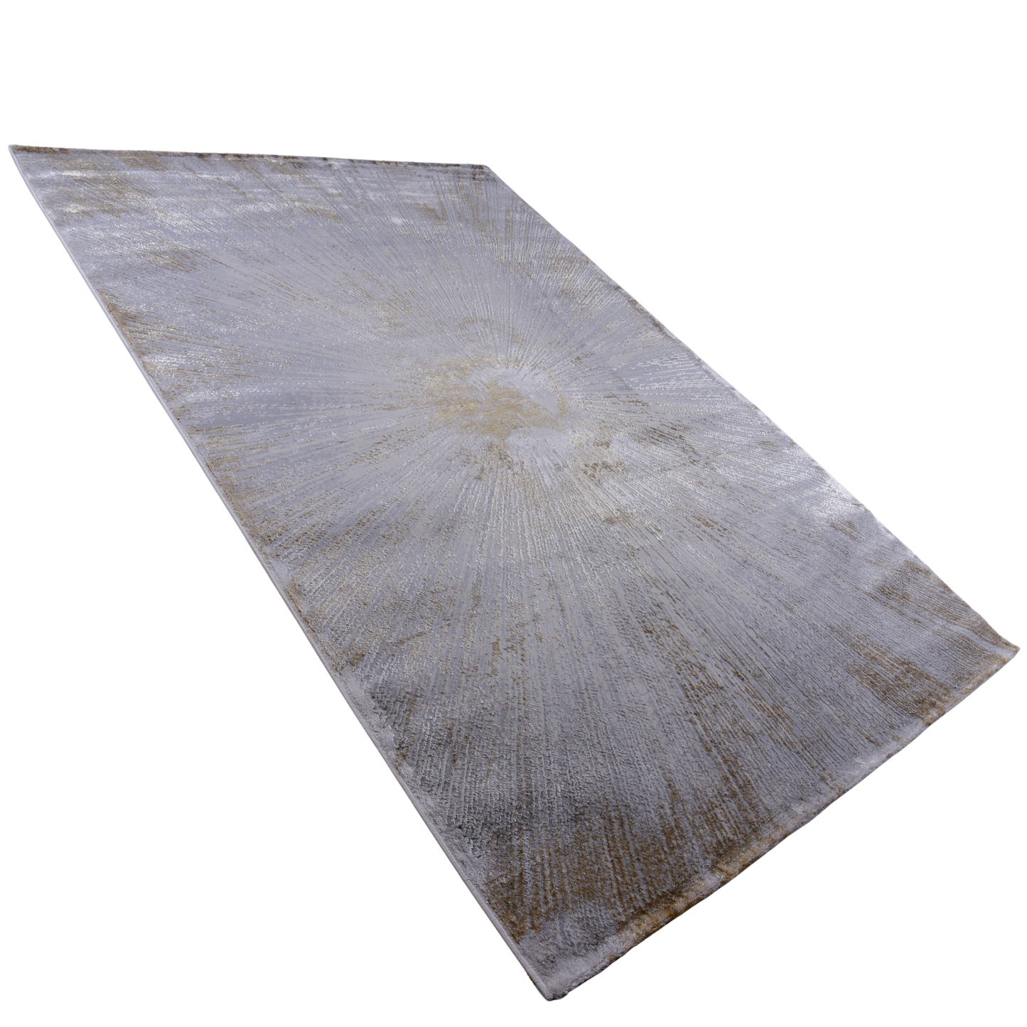 L.Grey/Gold Traditional Carpet