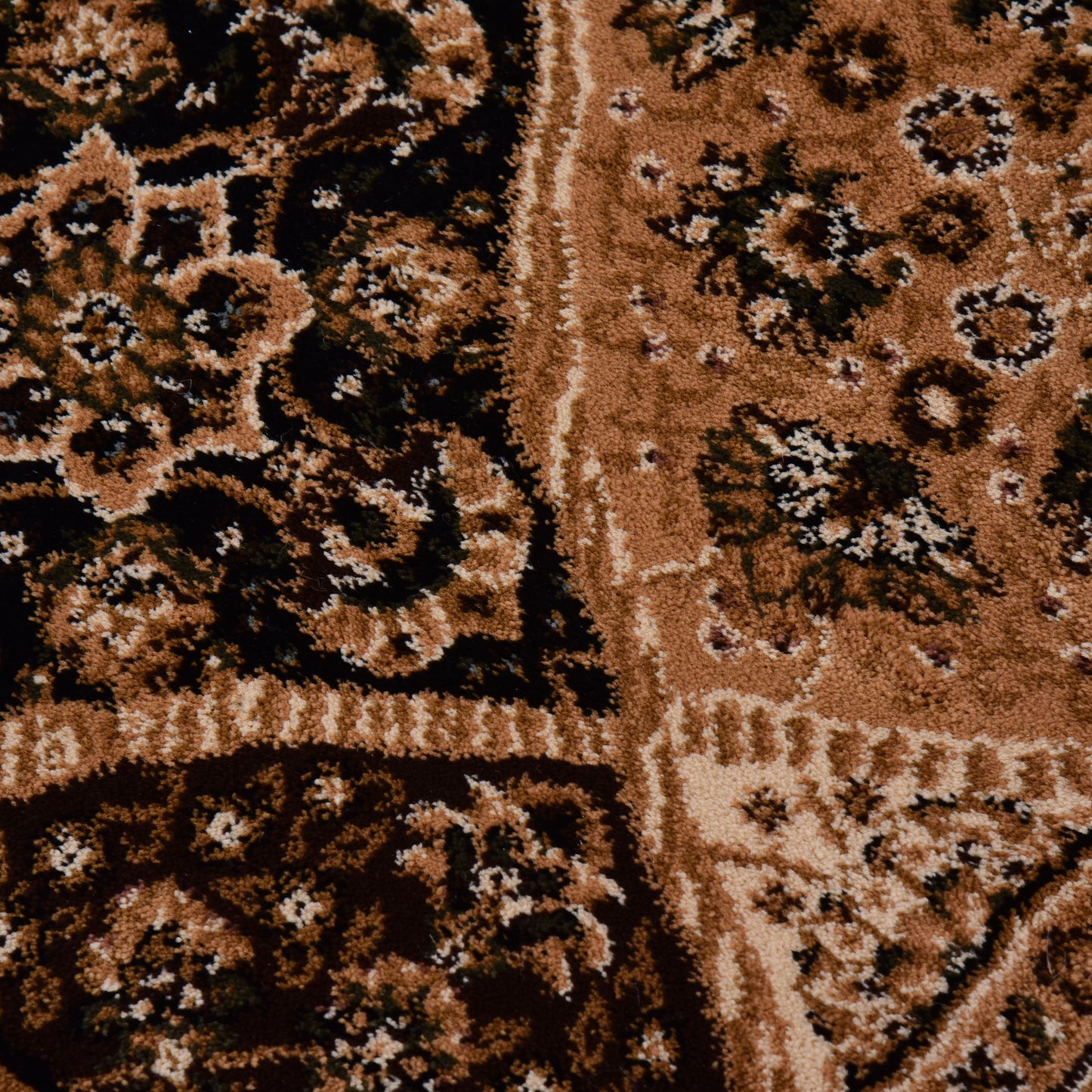 Brown/Brown Traditional Carpet