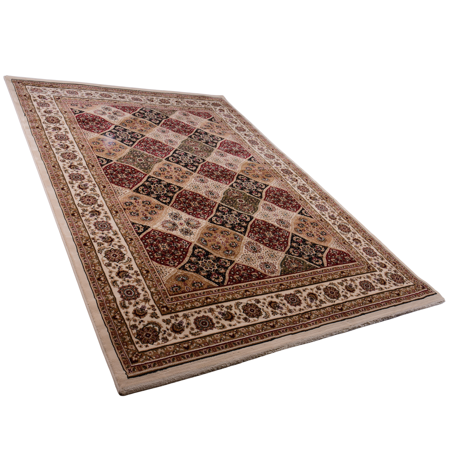 Cream/Cream Traditional Carpet