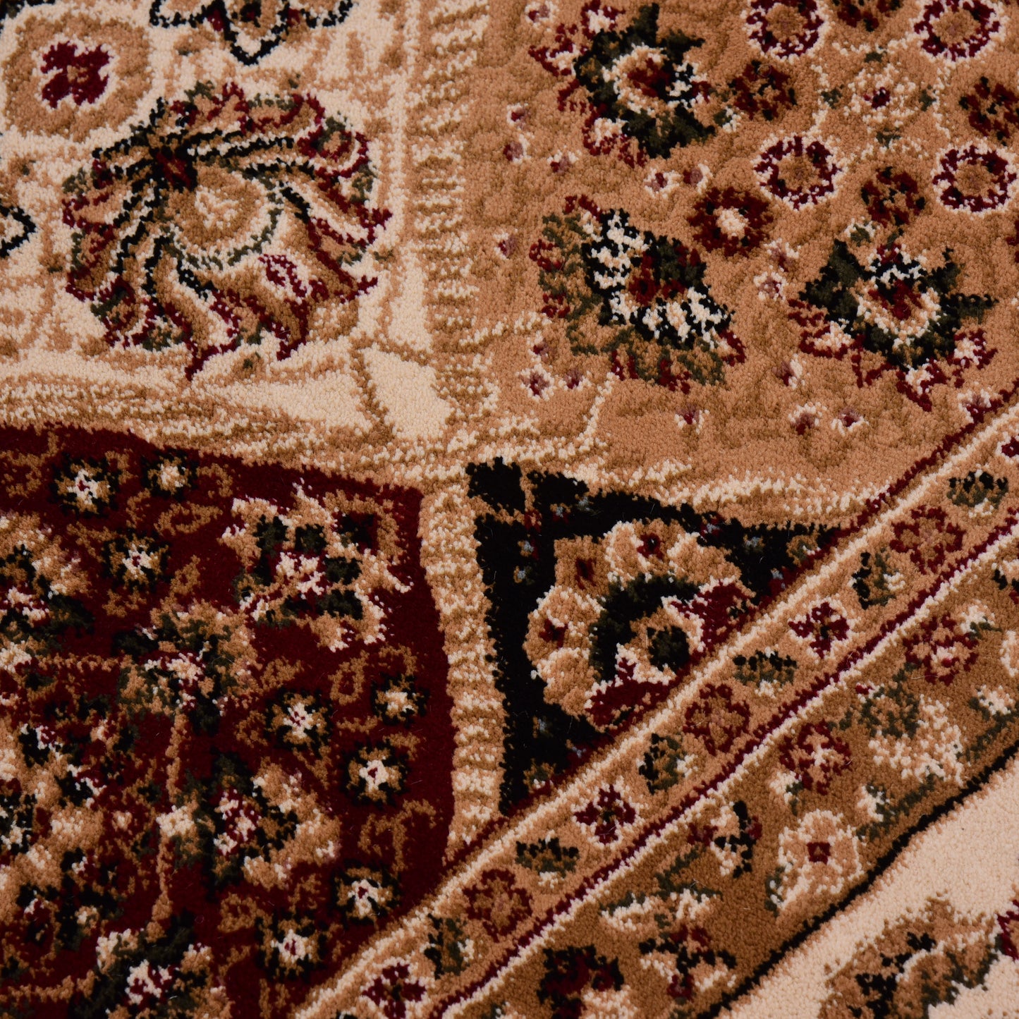 Cream/Cream Traditional Carpet
