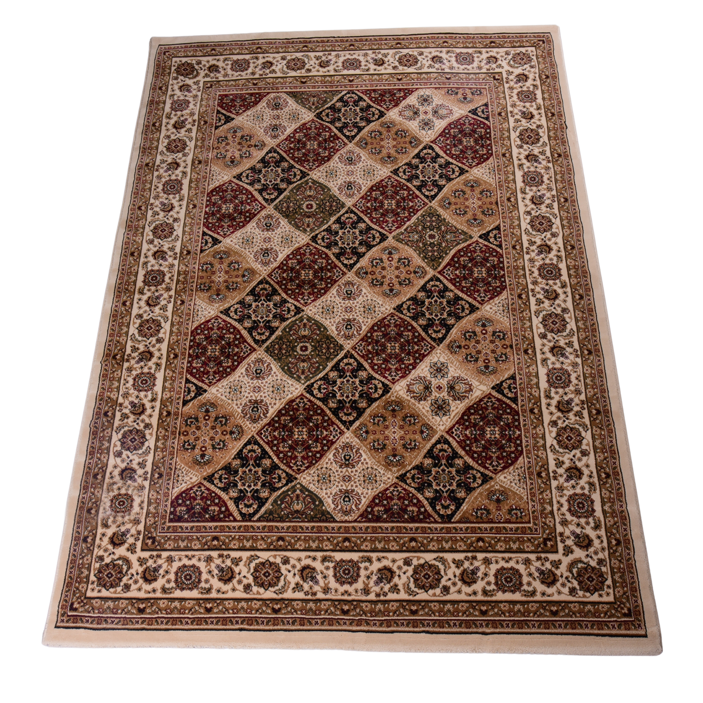 Cream/Cream Traditional Carpet