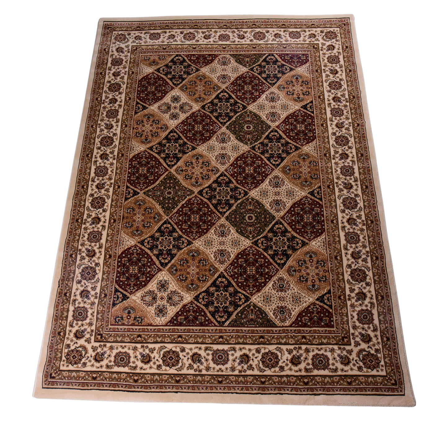 Cream/Cream Traditional Carpet
