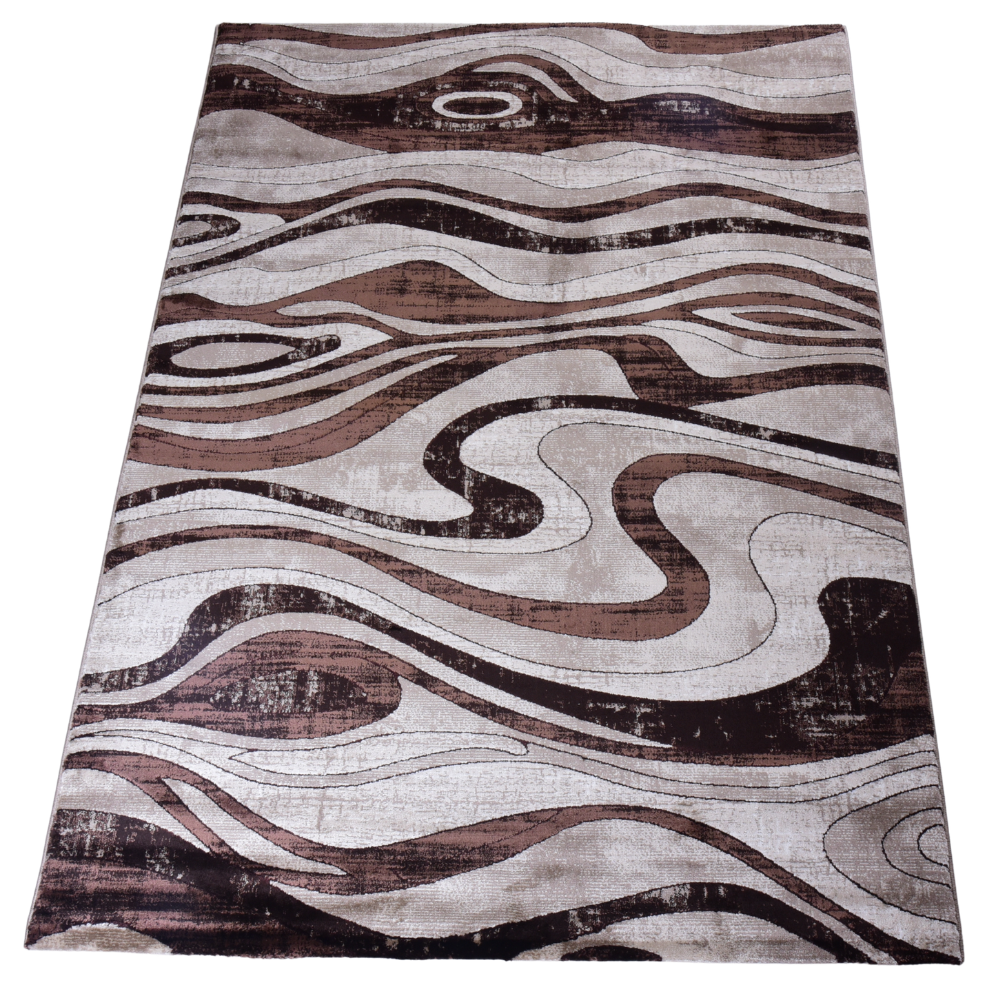 D.Beige/D.Beige Modern Carpet