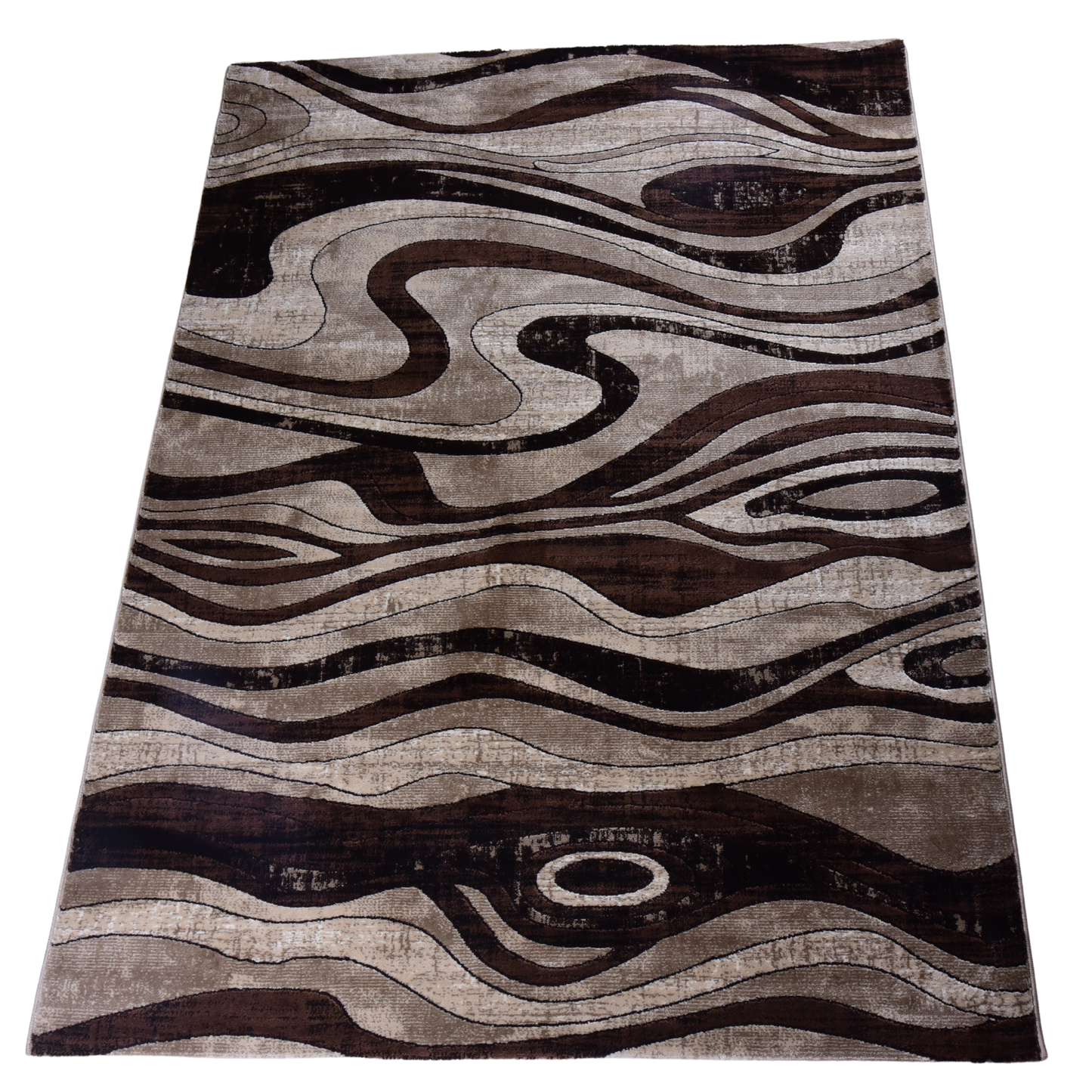D.Beige/D.Beige Modern Carpet