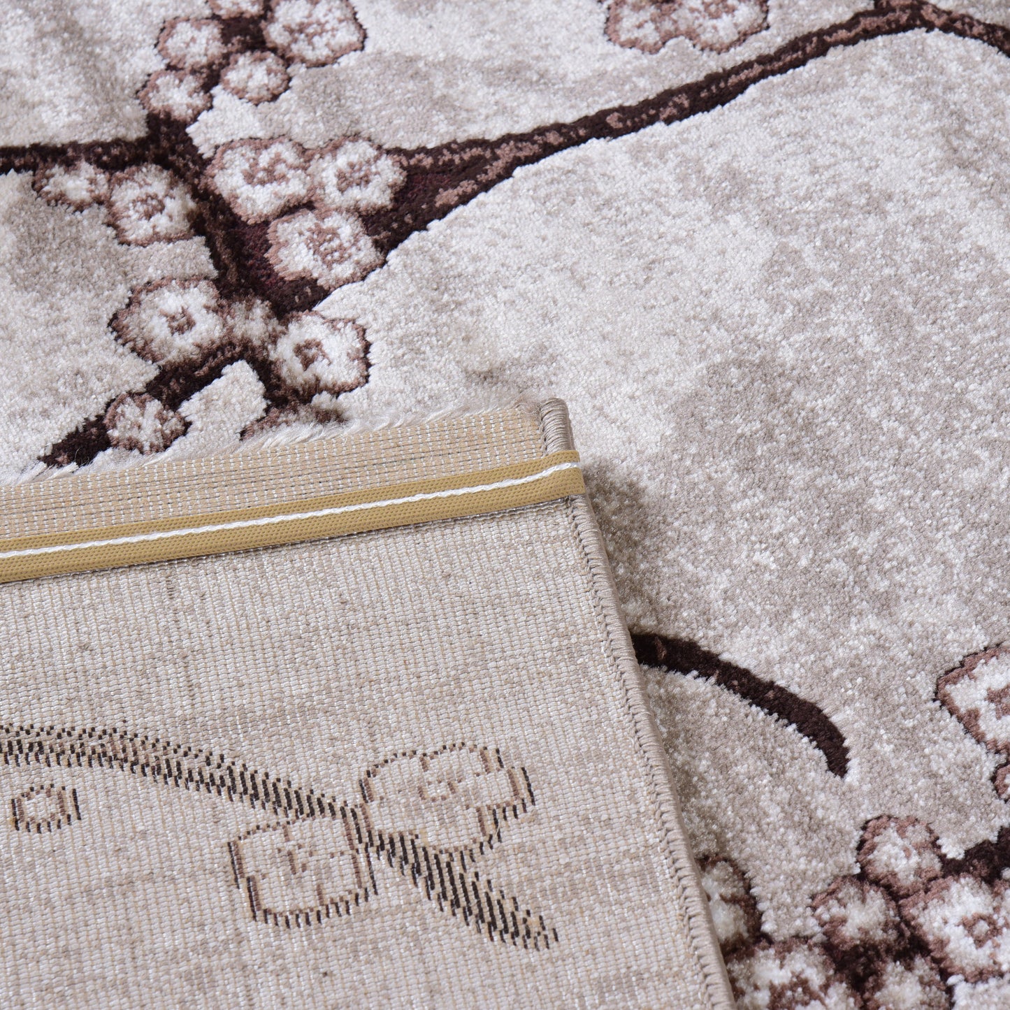 L.Brown/D.Beige Modern Carpet