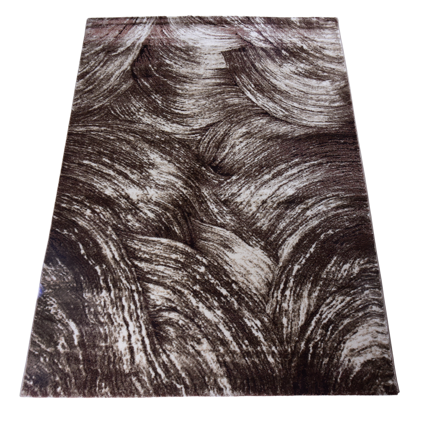 L.Brown/D.Beige Modern Carpet
