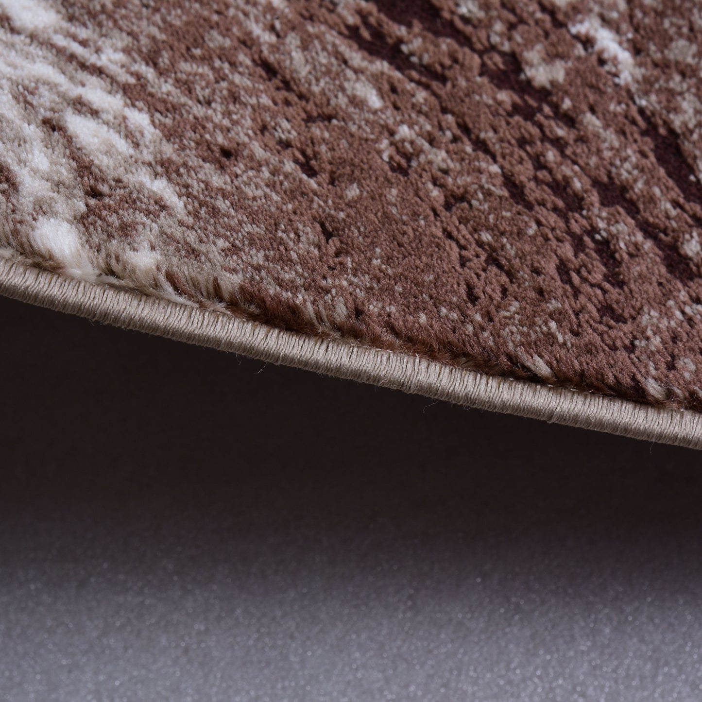 L.Brown/D.Beige Modern Carpet