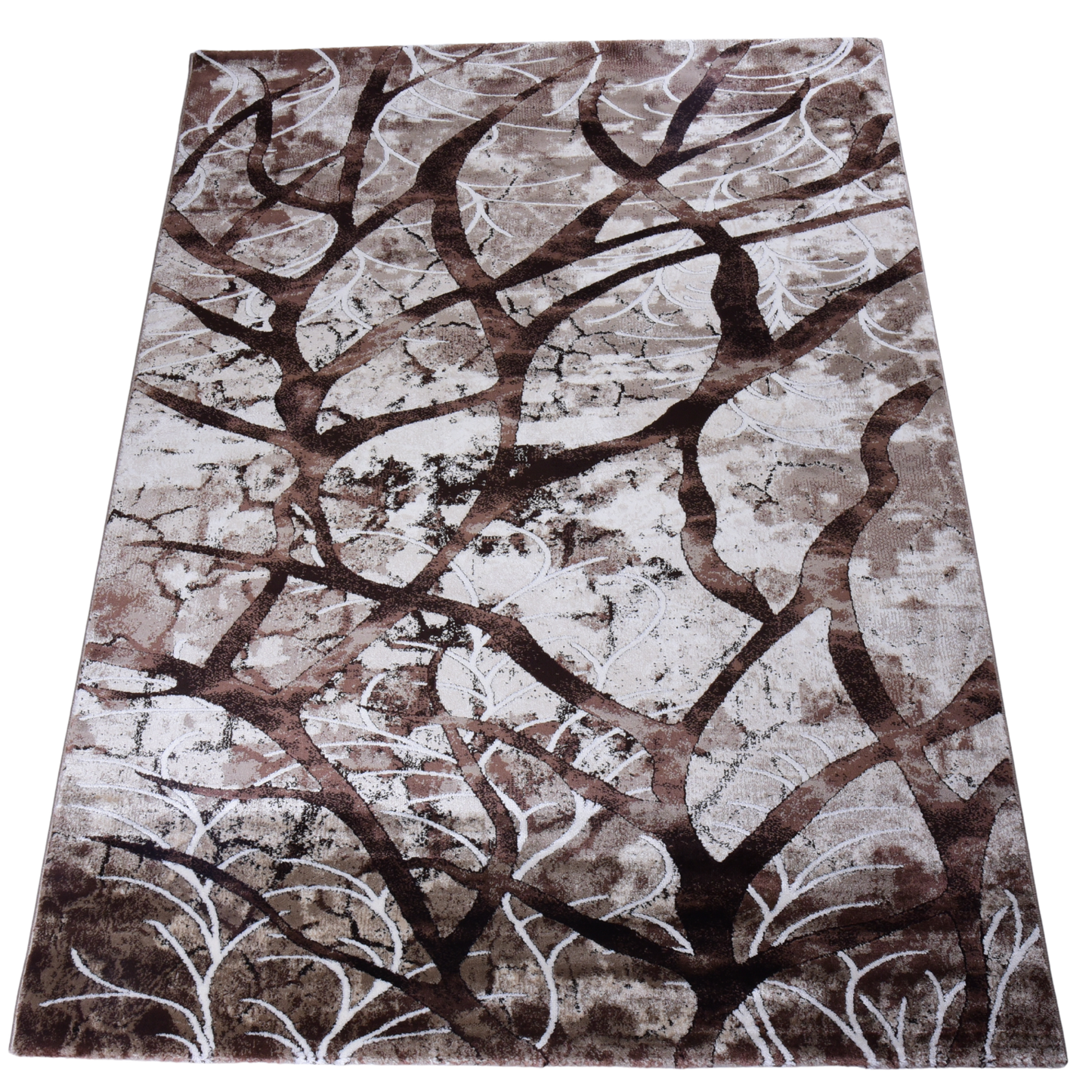D.Beige/D.Beige Modern Carpet