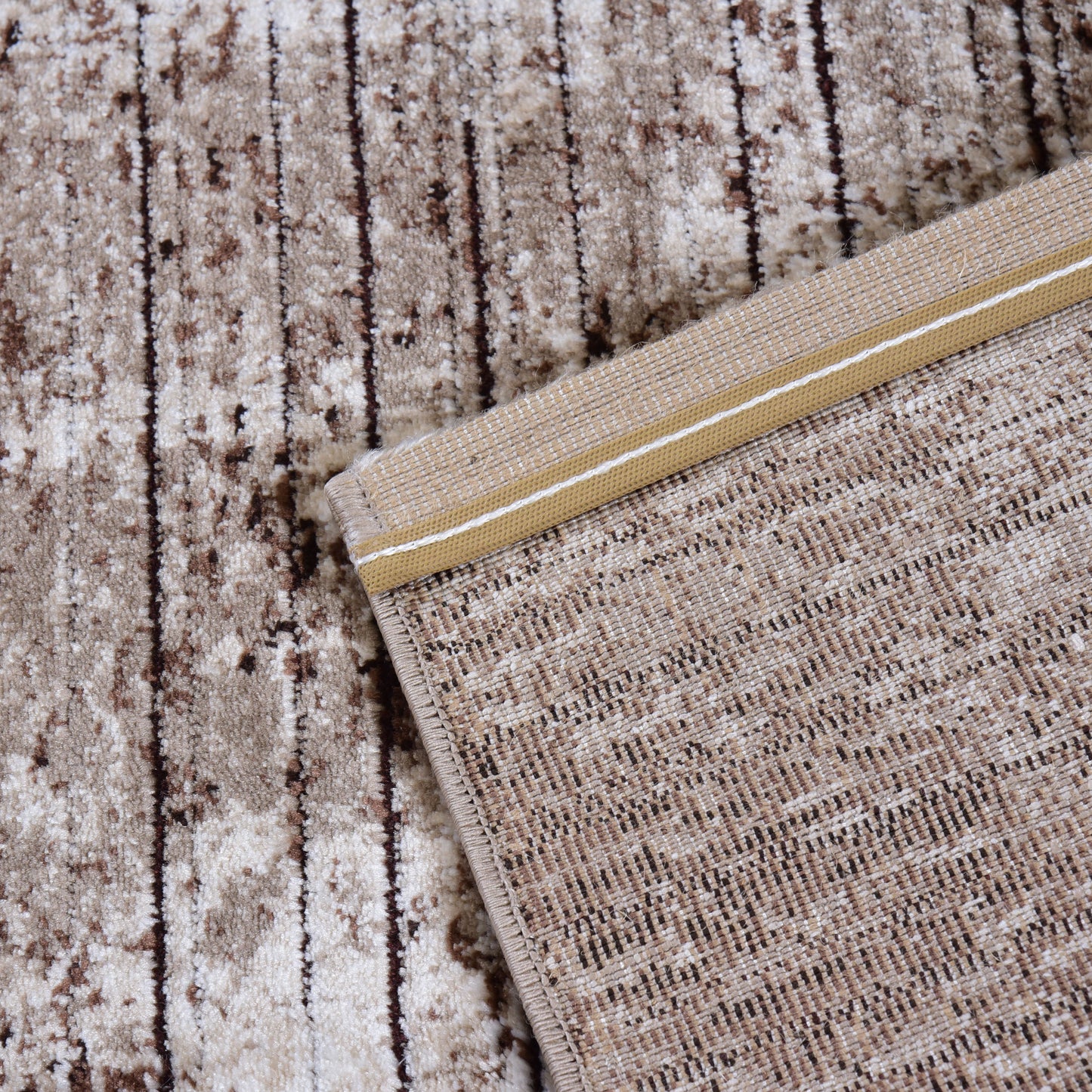 D.Beige/D.Beige Modern Carpet