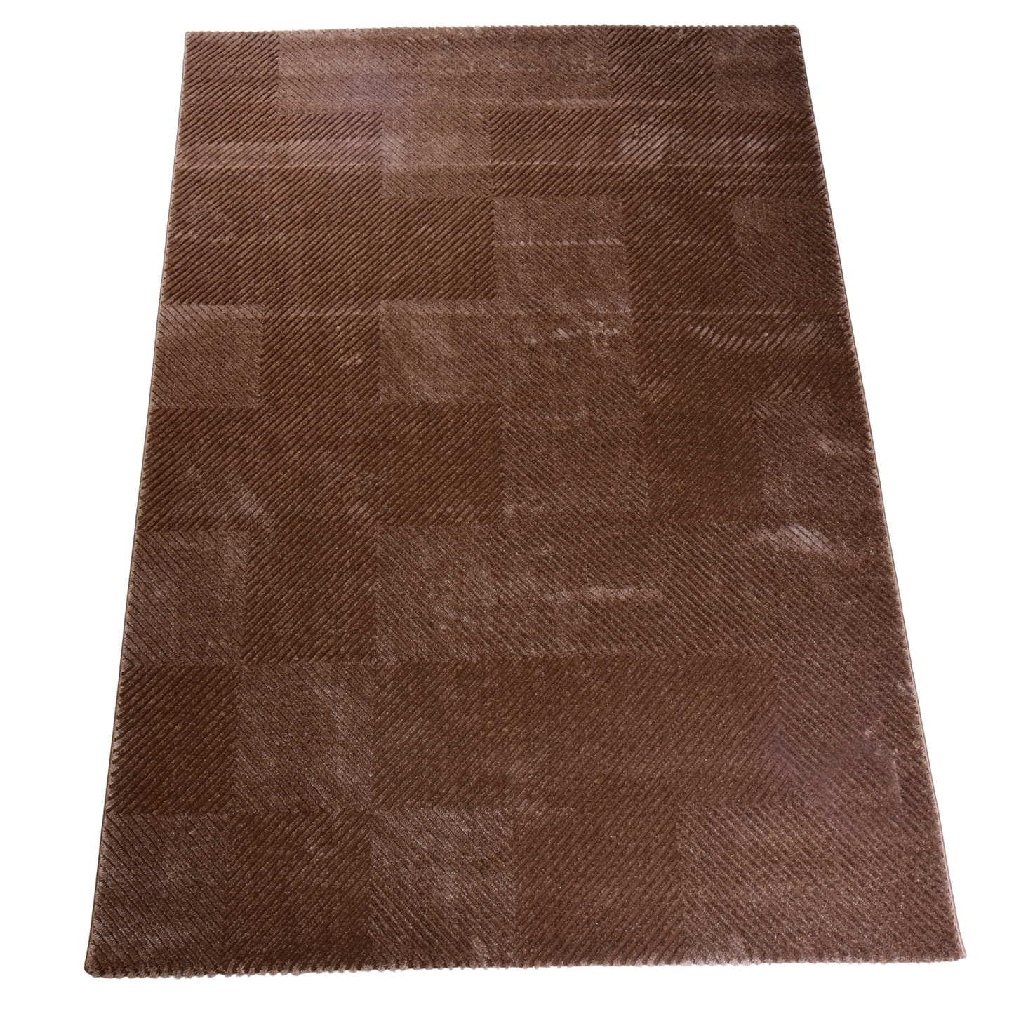 L.Brown/Beige Modern Carpet