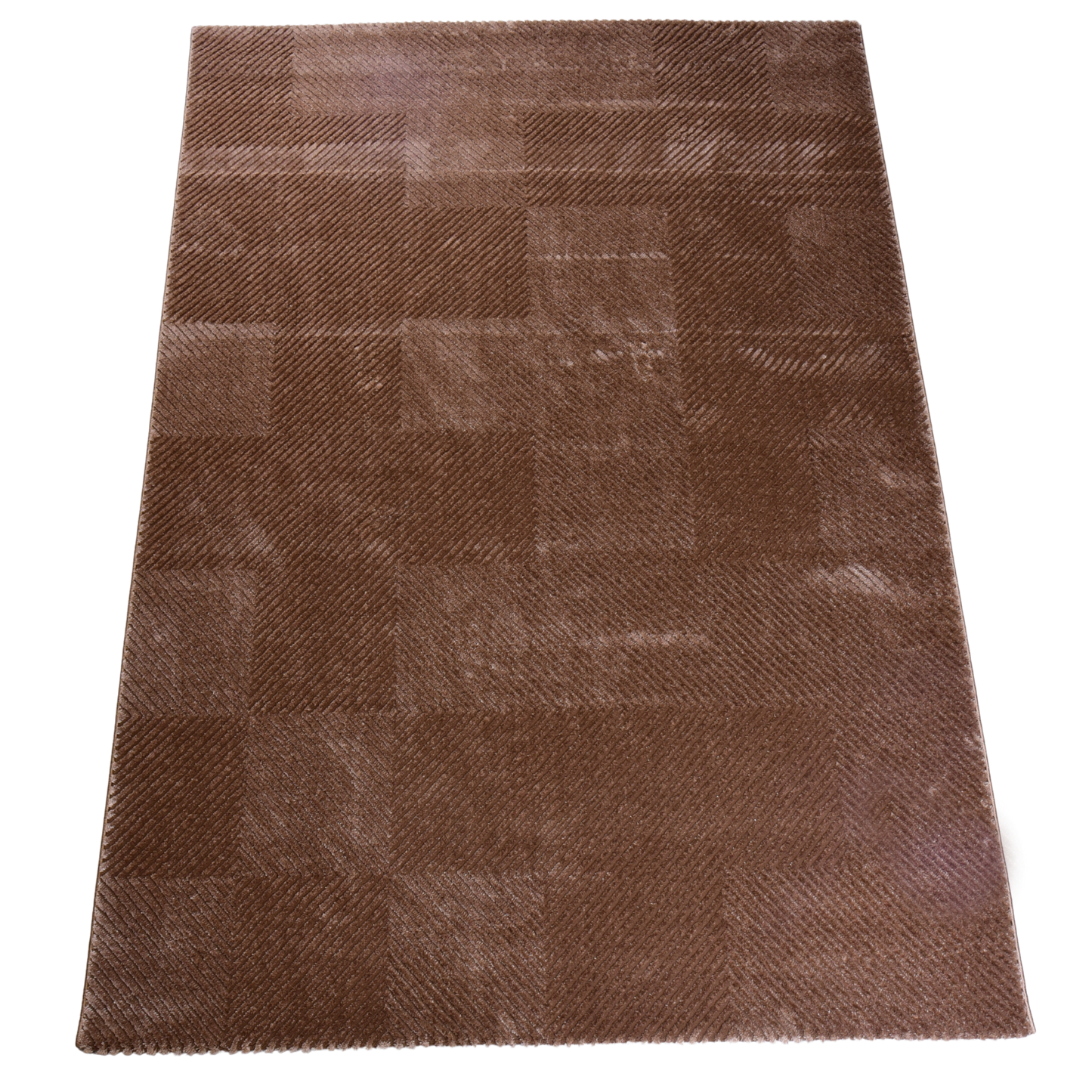 L.Brown/Beige Modern Carpet