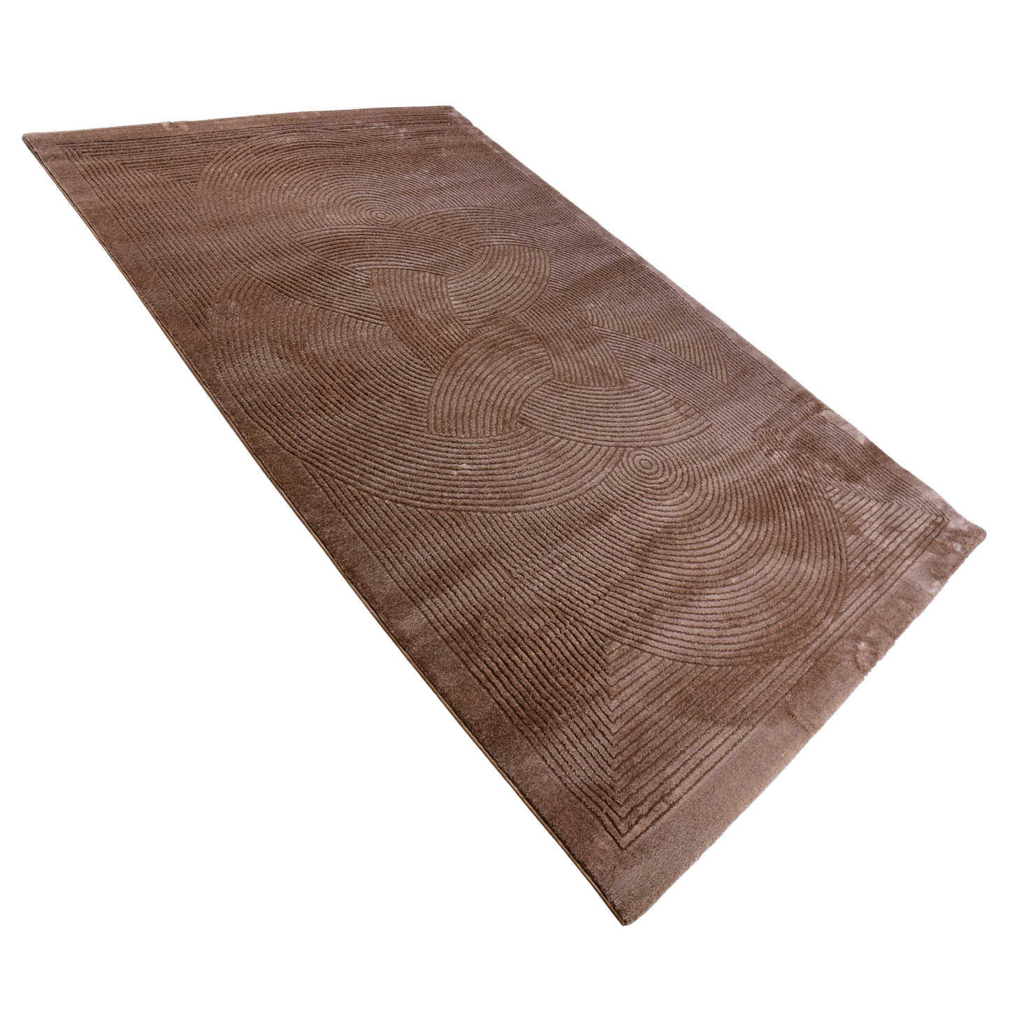 L.Brown/Beige Modern Carpet