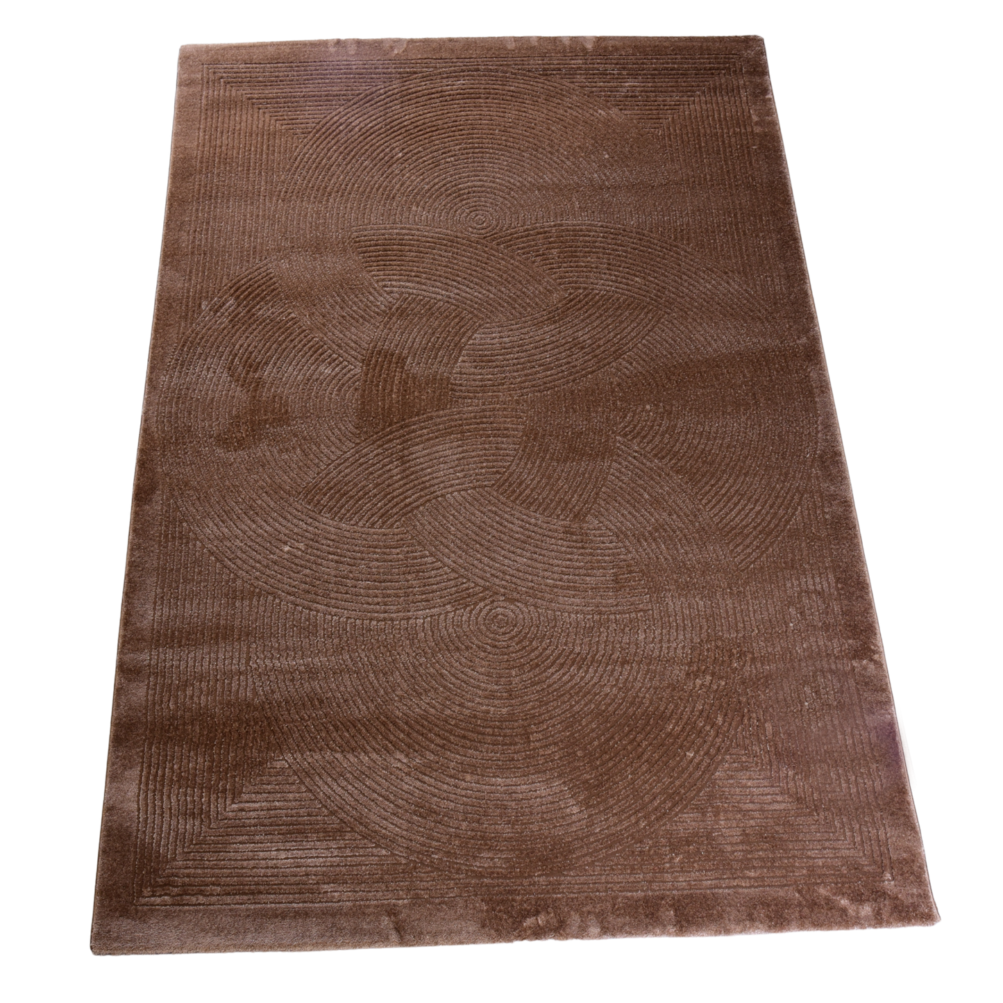 L.Brown/Beige Modern Carpet
