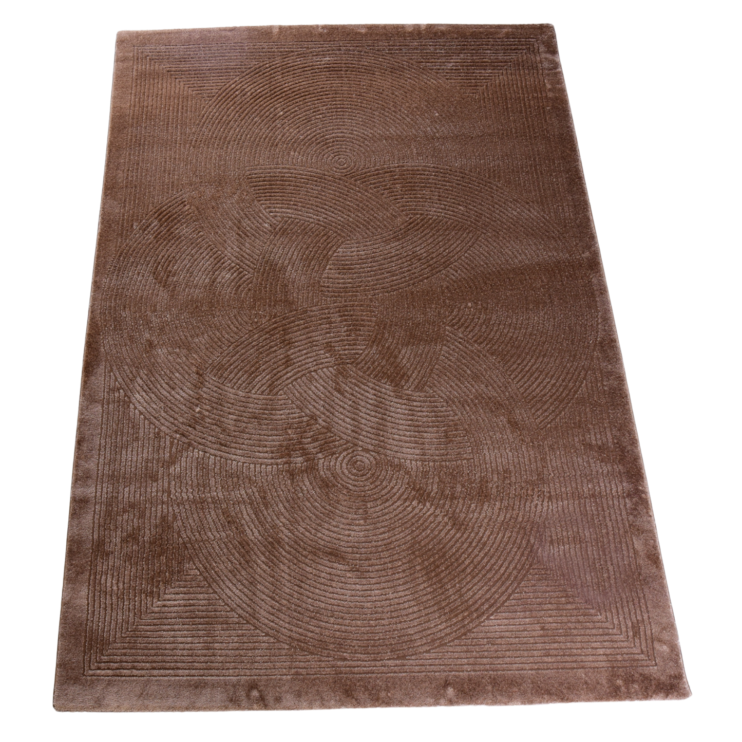 L.Brown/Beige Modern Carpet