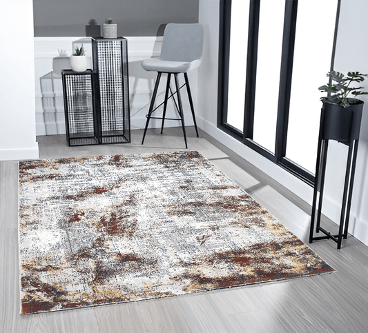 Grey/Grey Rio Modern Carpet