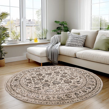 S.L.Grey P.Vizon Round Carpet
