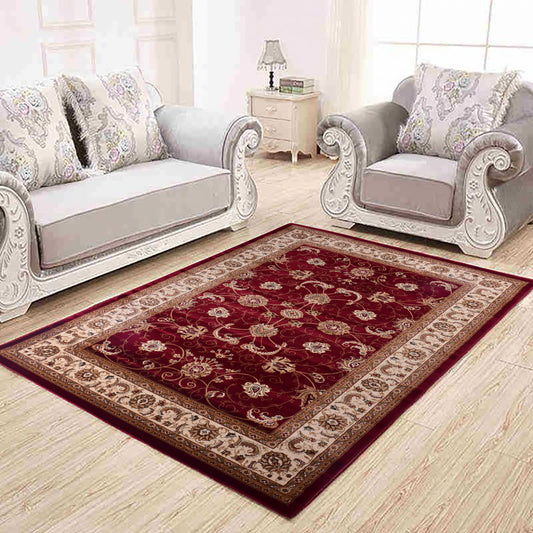 Red/Cream Traditional Carpet