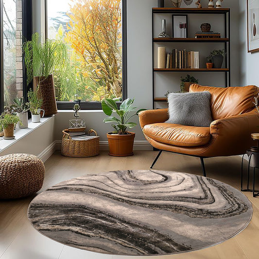 S.L.Grey P.Vizon Round Carpet