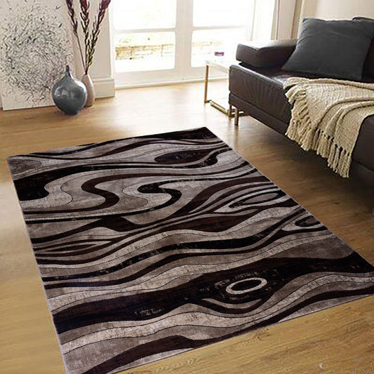 D.Beige/D.Beige Modern Carpet