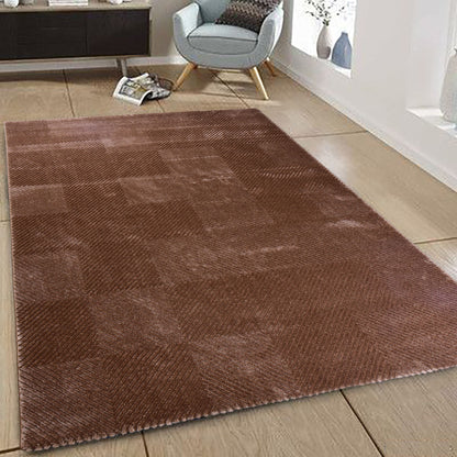L.Brown/Beige Modern Carpet