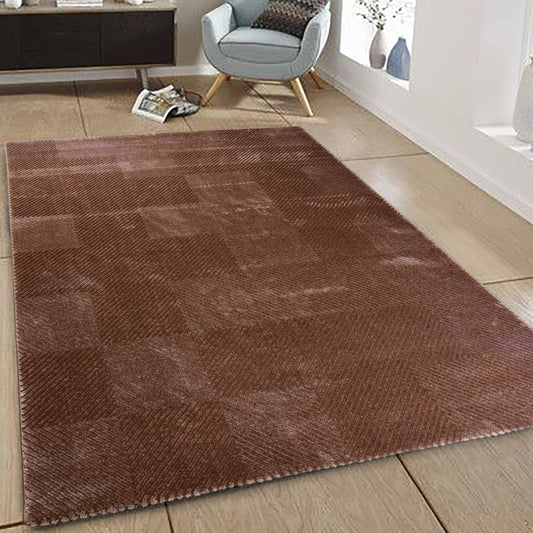 L.Brown/Beige Modern Carpet