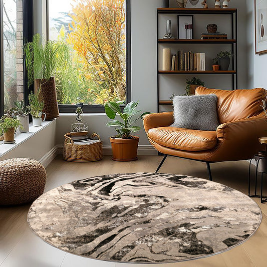 S.L.Grey P.Vizon Round Carpet