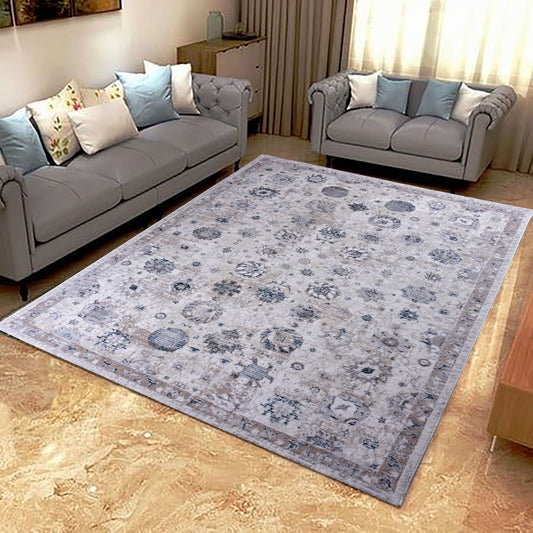 White/Vizon Modern Carpet