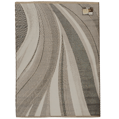 Black/Brown Modern Carpet