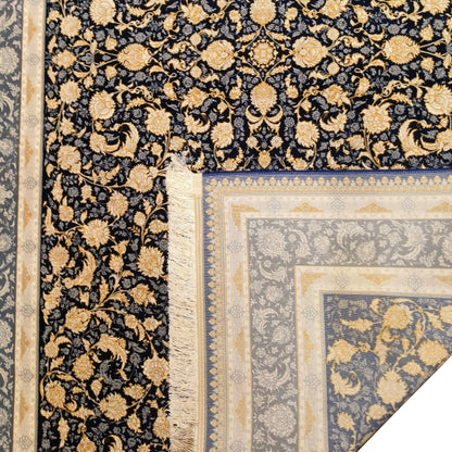 Luxury Persian Navy Blue Carpet – Comfort & Beauty