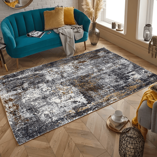 Grey/Grey Rio Modern Carpet