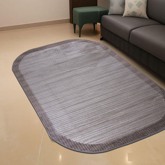 Mink/Brown Shaped Carpet
