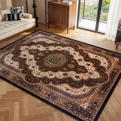 Brown/Brown Traditional Carpet