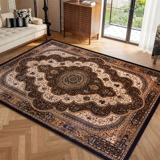 Brown/Brown Traditional Carpet